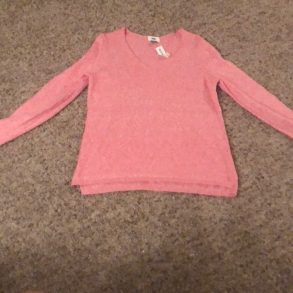 Pink Long Sleeve Sweater